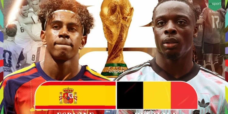 LIVE – Suivez en direct le match Espagne vs Belgique !