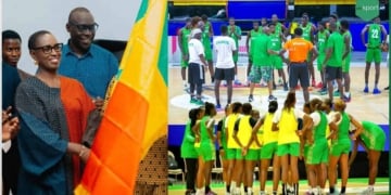 AFROBASKET U18 : Suivez en direct la cérémonie officielle de Remise du drapeau national aux Lionceaux et Lioncelles - wiwsport AFROBASKET U18 : Suivez en direct la cérémonie officielle de Remise du drapeau national aux Lionceaux et Lioncelles