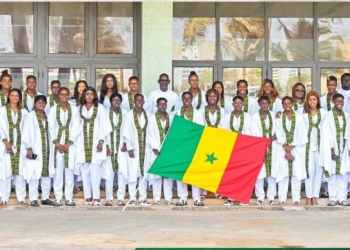 CAN Maroc 2026 : Cérémonie de Remise du drapeau national aux lionnes de Football