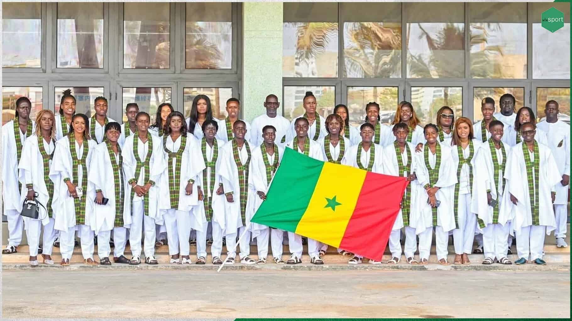 CAN Maroc 2026 : Cérémonie de Remise du drapeau national aux lionnes de Football