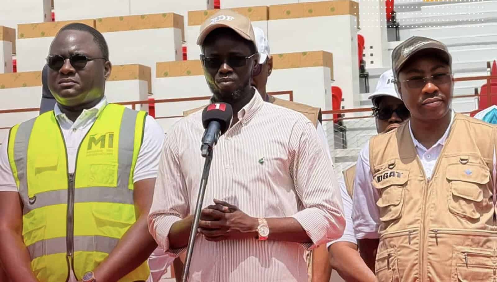 JOJ 2026 - Réception des Chantiers de la Piscine Olympique et du Stade Iba Mar Diop : Le Président Diomaye parle de « satisfaction totale… » - wiwsport JOJ 2026 - Réception des Chantiers de la Piscine Olympique et du Stade Iba Mar Diop : Le Président Diomaye parle de « satisfaction totale… » - wiwsport