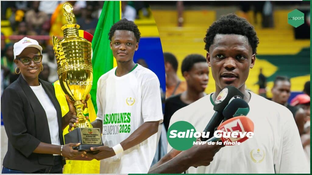 Finale NM1 : « Cette distinction de MVP revient à toute l’équipe, c’est un travail collectif », Saliou Gueye, MVP de la finale - wiwsport Finale NM1 : « Cette distinction de MVP revient à toute l’équipe, c’est un travail collectif », Saliou Gueye, MVP de la finale - wiwsport