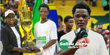 Finale NM1 : « Cette distinction de MVP revient à toute l’équipe, c’est un travail collectif », Saliou Gueye, MVP de la finale