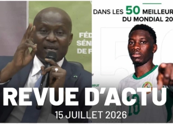 Ministère des Sports demande à la FSF de se TAIRE, Ismaila Sarr dans le Top 50 Mondial
