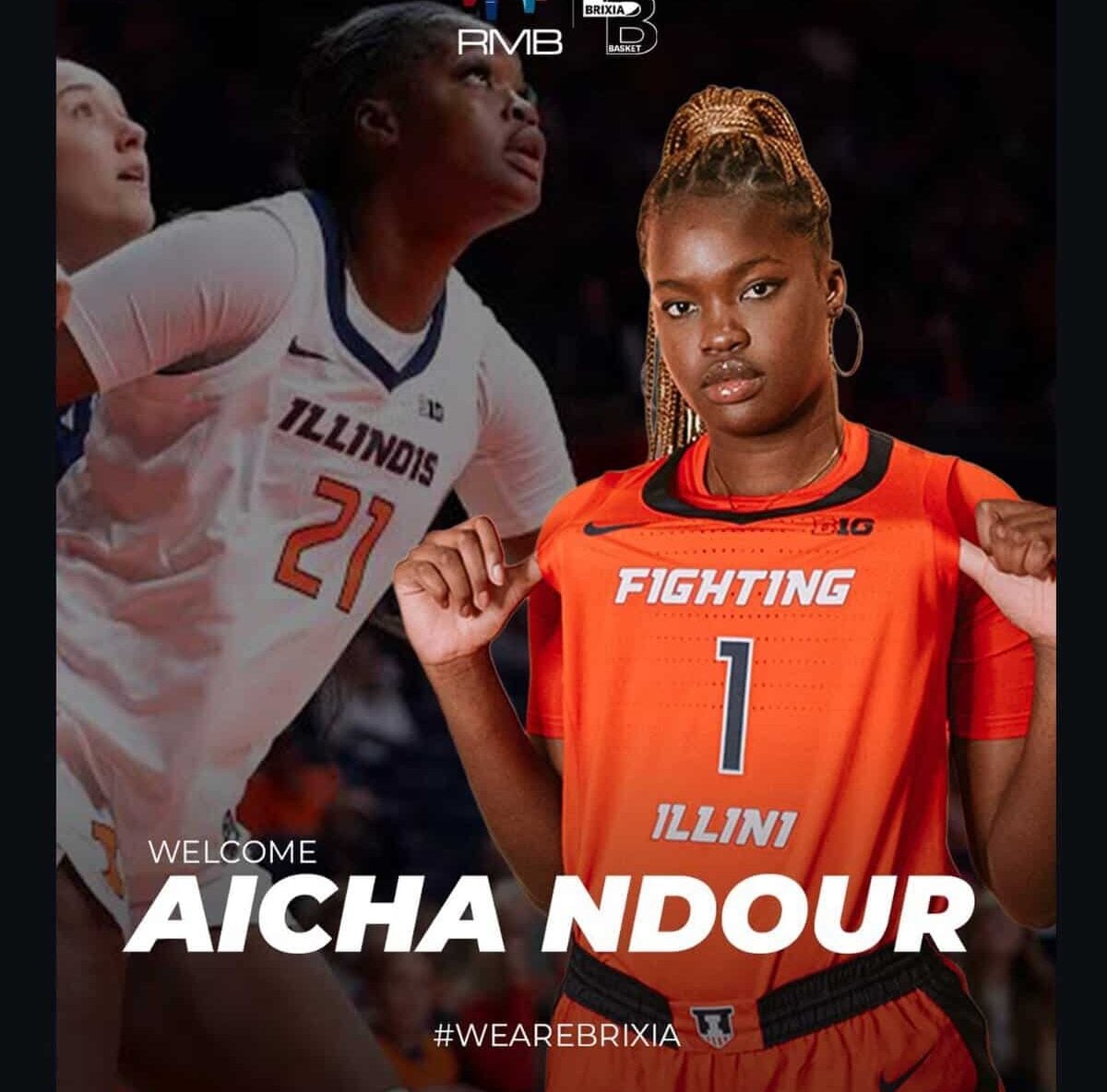 Basket : Aïcha Ndour rejoint Brixia Basket Brescia en Italie - wiwsport Basket : Aïcha Ndour rejoint Brixia Basket Brescia en Italie - wiwsport