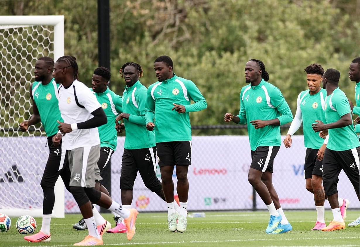 Equipe Nationale : Edouard Mendy, seul absent à l'entraînement des Lions avant le match contre la Belgique - wiwsport Equipe Nationale : Edouard Mendy, seul absent à l'entraînement des Lions avant le match contre la Belgique - wiwsport
