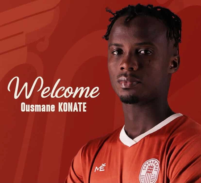Ousmane Konaté rebondit en Arménie et signe au Sardarapat FC - wiwsport Ousmane Konaté rebondit en Arménie et signe au Sardarapat FC - wiwsport