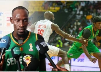 Vidéo – Ibou Badji après le succès contre le Mali : « J’avais toujours la défaite en demi-finale de l’AfroBasket en travers de la gorge, il fallait gagner » - wiwsport Vidéo – Ibou Badji après le succès contre le Mali : « J’avais toujours la défaite en demi-finale de l’AfroBasket en travers de la gorge, il fallait gagner » - wiwsport