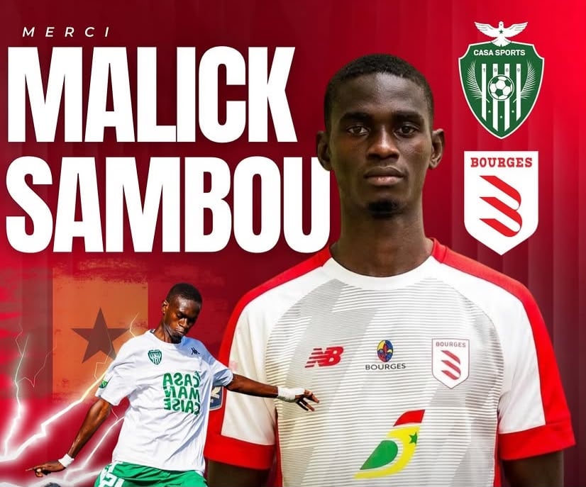 Mercato : Malick Sambou quitte le Casa Sports et rejoint Bourges FC - wiwsport