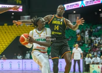 Éliminatoires Mondial 2027 : Le Sénégal mené par l’Angola à la pause (43-46)