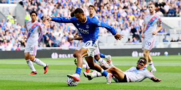 Premier League : Everton démarre fort et bat Crystal Palace, Iliman Ndiaye décisif - wiwsport Premier League : Everton démarre fort et bat Crystal Palace, Iliman Ndiaye décisif