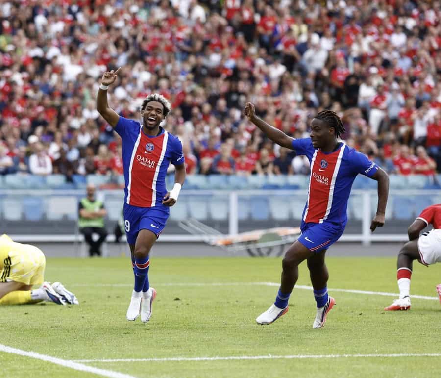 Paris Saint-Germain : (vidéo) Le but d’Ibrahim Mbaye en amical face à Manchester United !