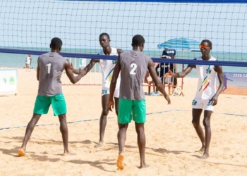CAN Beach-Volley U18 (H) : La deuxième paire du Sénégal s&rsquo;impose d&rsquo;entrée face au Ghana (2-0)