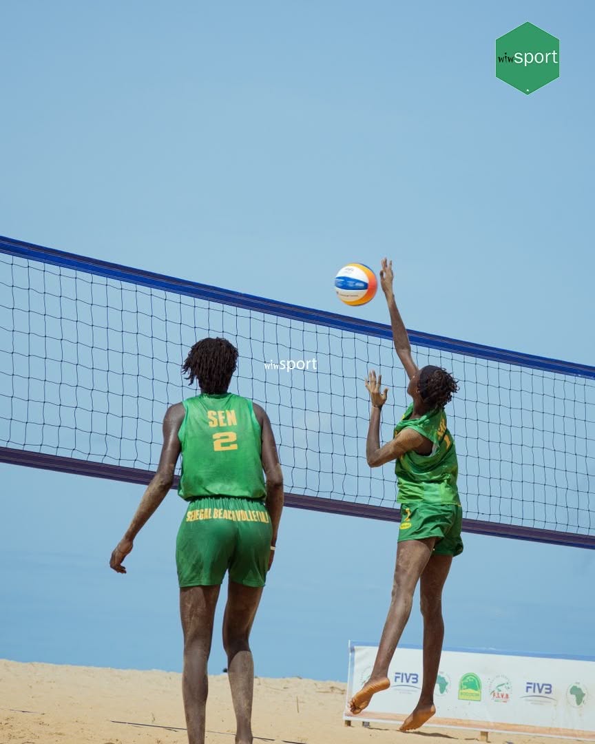 CAN Beach-Volley U18 : La première paire filles du Sénégal s'incline face à l'Égypte (1-2) - wiwsport