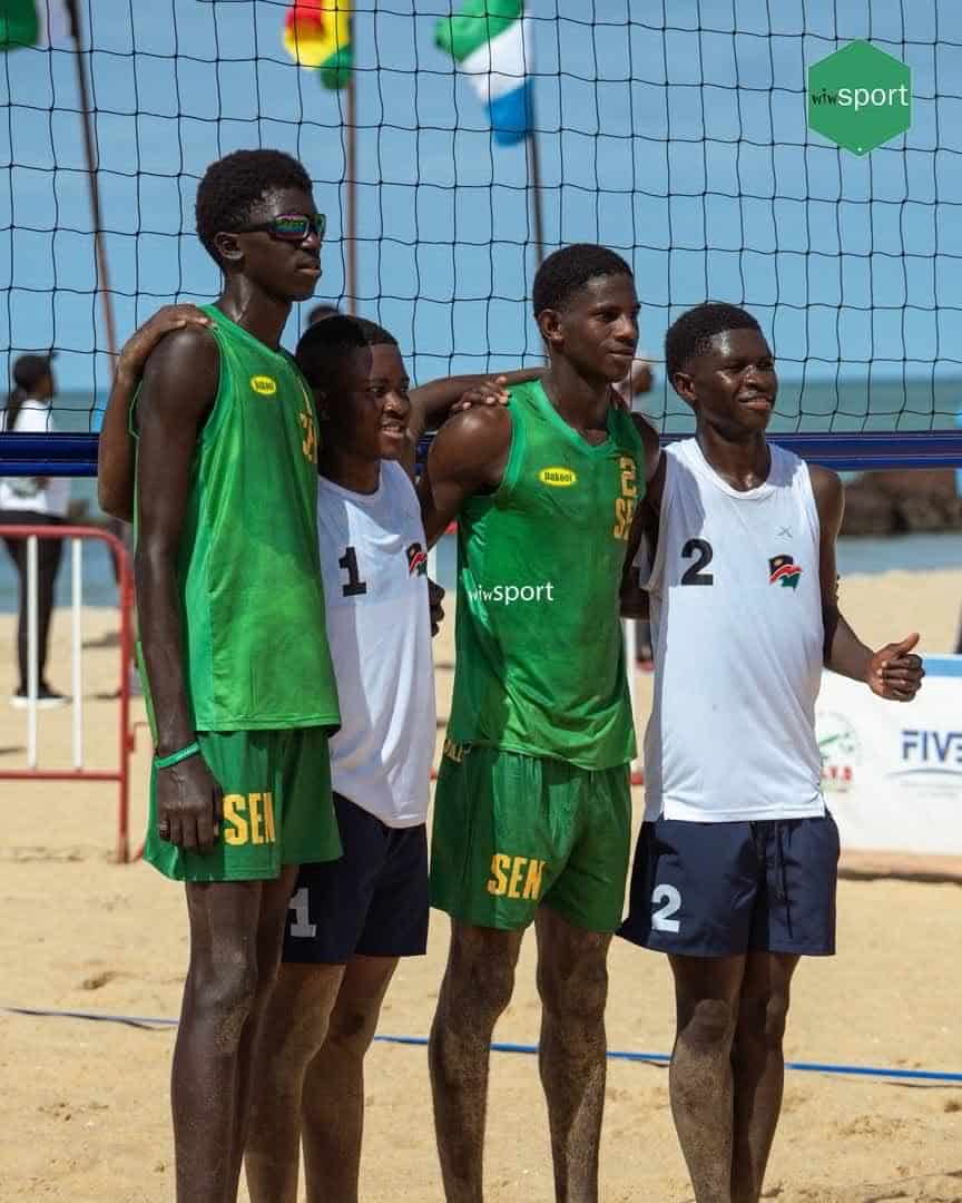 CAN Beach-Volley U18 (H) : La première paire du Sénégal réussit son entrée face à la Namibie - wiwsport