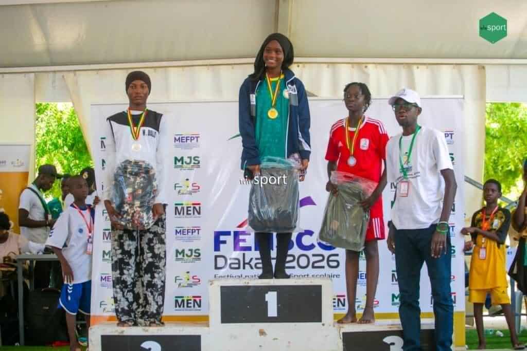 FENSCO 2026 – Gymnastique féminine : Saint-Louis, Kaolack, Rufisque et Dakar en tête des podiums - wiwsport FENSCO 2026 – Gymnastique féminine : Saint-Louis, Kaolack, Rufisque et Dakar en tête des podiums - wiwsport