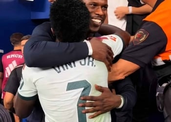 Espanyol – Real Madrid : Le joli geste de Vinicius Junior envers Keïta Baldé