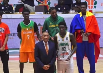 AfroBasket U18 - Code Mbengue dans le cinq majeur de la compétition ! - wiwsport AfroBasket U18 – Code Mbengue dans le cinq majeur de la compétition !