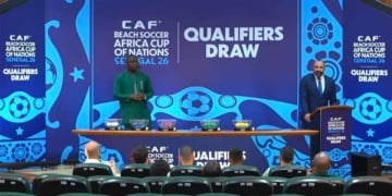 CAN Beach Soccer 2026 - Le tirage au sort est effectué, voici les pays en lice pour les éliminatoires : Maroc, Nigeria, Mozambique, Mauritanie… - wiwsport CAN Beach Soccer 2026 – Le tirage au sort est effectué, voici les pays en lice pour les éliminatoires : Maroc, Nigeria, Mozambique, Mauritanie…