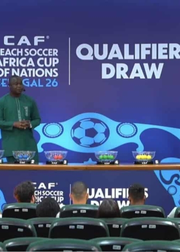 CAN Beach Soccer 2026 – Le tirage au sort est effectué, voici les pays en lice pour les éliminatoires : Maroc, Nigeria, Mozambique, Mauritanie…