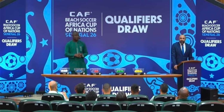 CAN Beach Soccer 2026 – Le tirage au sort est effectué, voici les pays en lice pour les éliminatoires : Maroc, Nigeria, Mozambique, Mauritanie…