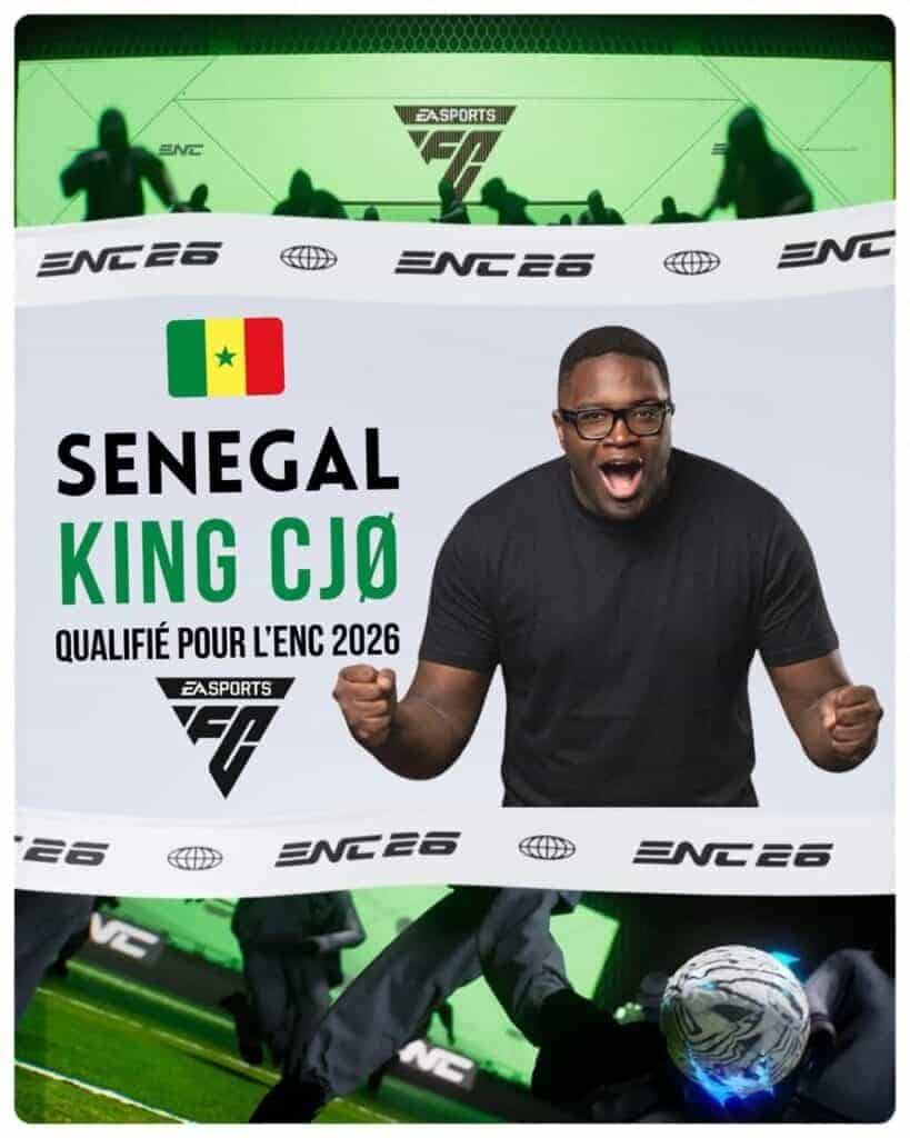 Esports Nations CUP 2026 - Le Sénégal décroche sa qualification directe grâce aux performances de Mouhamed A. Diop - wiwsport