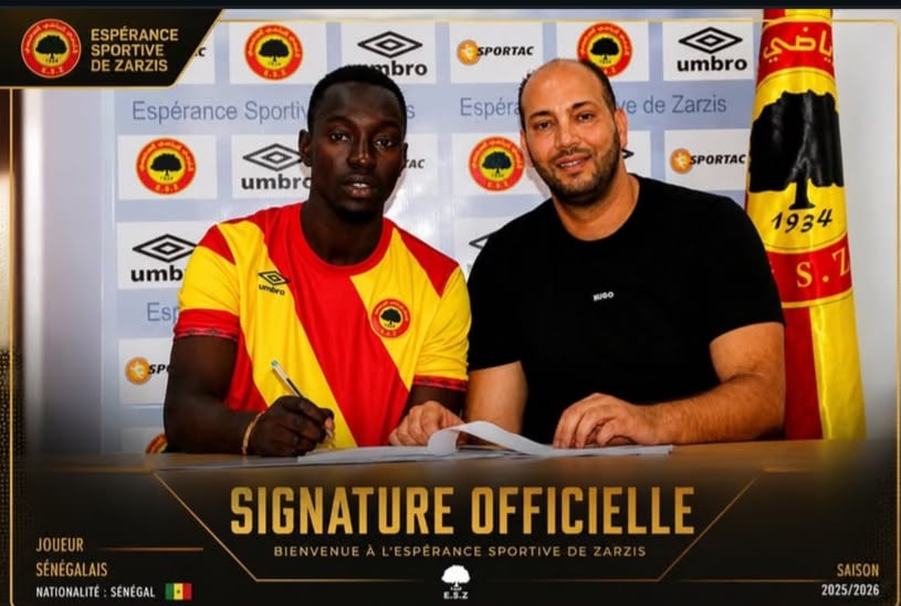Mercato : Ousseynou Touré rejoint l’Espérance Sportive de Zarzis
