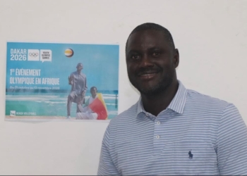 Cheikh Sadibou Lo (Membre DTN) sur la Coupe d’Afrique de Développement de Beach-Volley à Saly du 8 au 12 août