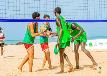 CAN Beach-Volley U18 (H) : Le Sénégal B domine le Maroc (2-1) pour son deuxième match du tournoi
