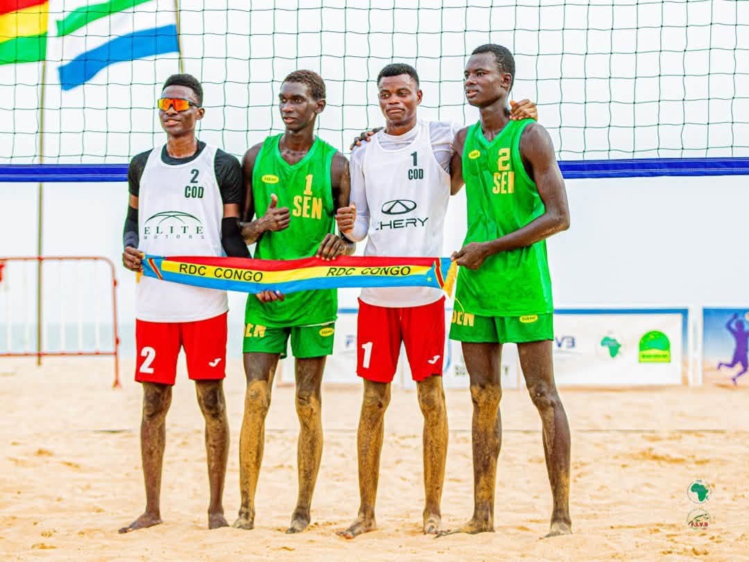 CAN Beach-Volley U18 (H) : Le Sénégal B tombe devant la RD Congo pour son dernier match (2-0) - wiwsport CAN Beach-Volley U18 (H) : Le Sénégal B tombe devant la RD Congo pour son dernier match (2-0) - wiwsport