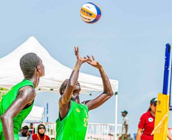 CAN Beach-Volley U18 (H) : Le duo Seck/Mouhamed surclasse l&rsquo;Afrique du Sud et passe en demi-finale