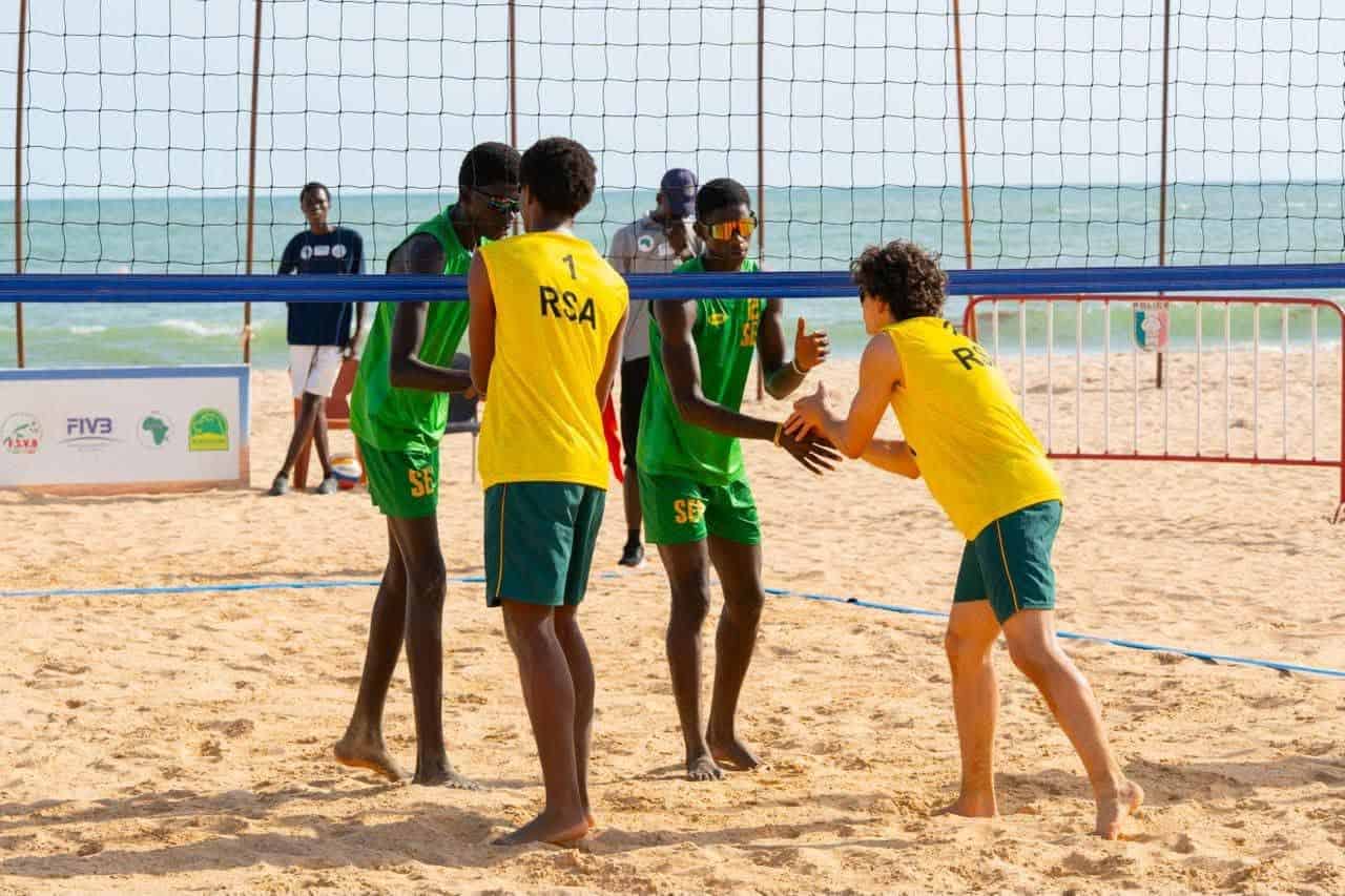 CAN Beach-Volley U18 (H) : Après la Namibie, le Sénégal A enchaine face à l'Afrique du Sud (2-0) - wiwsport CAN Beach-Volley U18 (H) : Après la Namibie, le Sénégal A enchaine face à l'Afrique du Sud (2-0) - wiwsport
