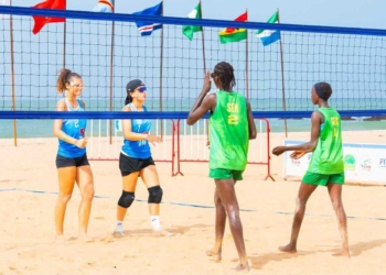 CAN Beach-Volley U18 (F) : Victorieuse de la Tunisie (2-0), la paire Thiam/Segnane passe en demi-finales - wiwsport CAN Beach-Volley U18 (F) : Victorieuse de la Tunisie (2-0), la paire Thiam/Segnane passe en demi-finales