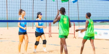 CAN Beach-Volley U18 (F) : Victorieuse de la Tunisie (2-0), la paire Thiam/Segnane passe en demi-finales