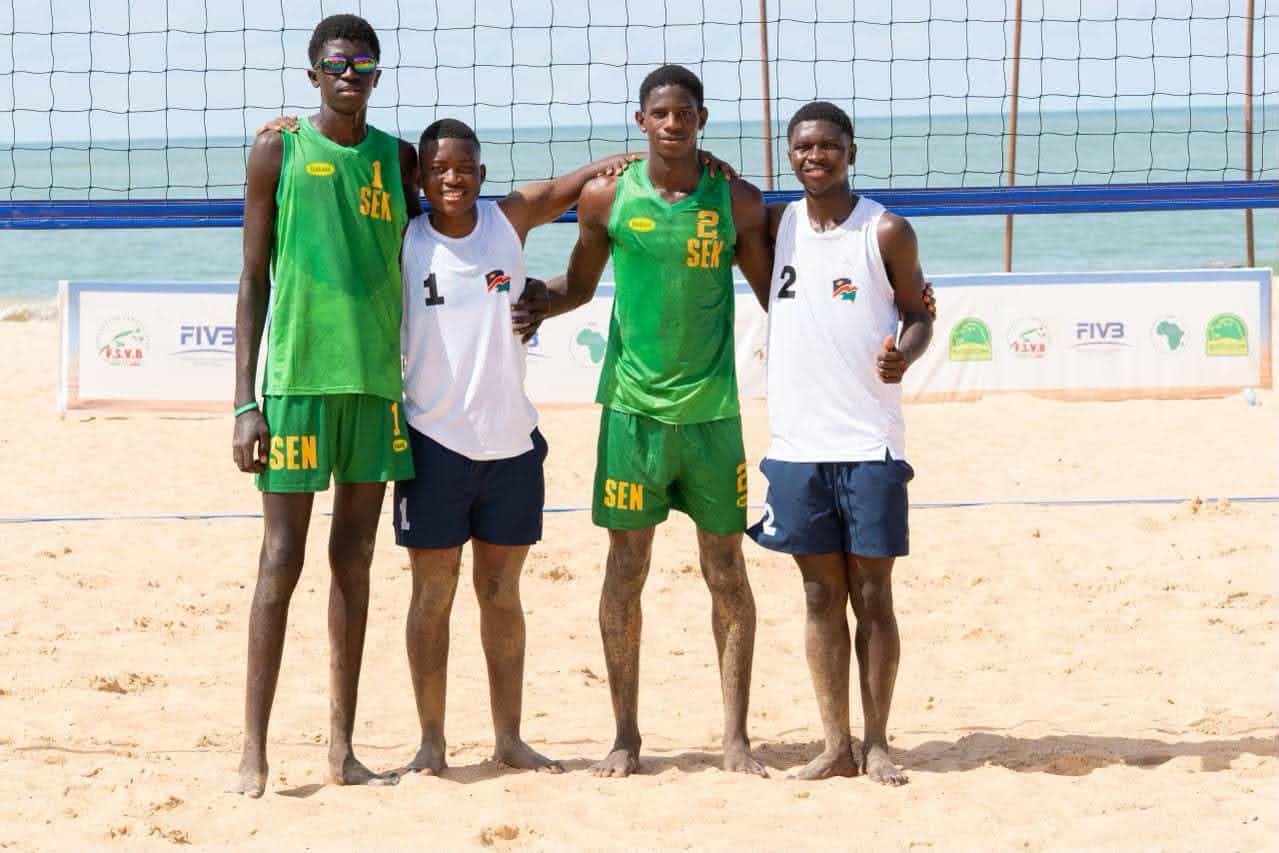 CAN Beach-Volley U18 (H) : La première paire du Sénégal réussit son entrée face à la Namibie - wiwsport CAN Beach-Volley U18 (H) : La première paire du Sénégal réussit son entrée face à la Namibie - wiwsport