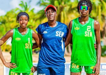 CAN Beach-Volley U18 : La première paire filles du Sénégal s&rsquo;incline face à l&rsquo;Égypte (1-2)