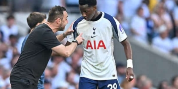« Je ne sais pas s'il restera ou non » : Roberto De Zerbi ouvre la porte à un départ de Pape Matar Sarr de Tottenham - wiwsport « Je ne sais pas s’il restera ou non » : Roberto De Zerbi ouvre la porte à un départ de Pape Matar Sarr de Tottenham