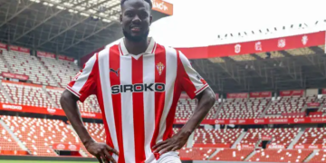 Sporting Gijón : Mamadou Loum Ndiaye reprend l’entraînement après près de 10 mois d’absence pour blessure - wiwsport Sporting Gijón : Mamadou Loum Ndiaye reprend l’entraînement après près de 10 mois d’absence pour blessure