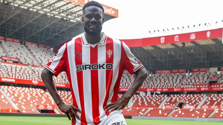 Sporting Gijón : Mamadou Loum Ndiaye reprend l’entraînement après près de 10 mois d’absence pour blessure - wiwsport Sporting Gijón : Mamadou Loum Ndiaye reprend l’entraînement après près de 10 mois d’absence pour blessure - wiwsport