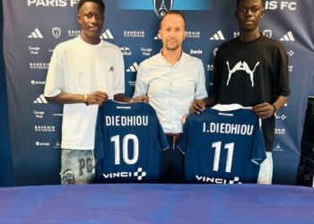 Mercato : Ibrahima Diédhiou et Idrissa Diédhou quittent Espoirs de Guédiawaye pour Paris FC - wiwsport