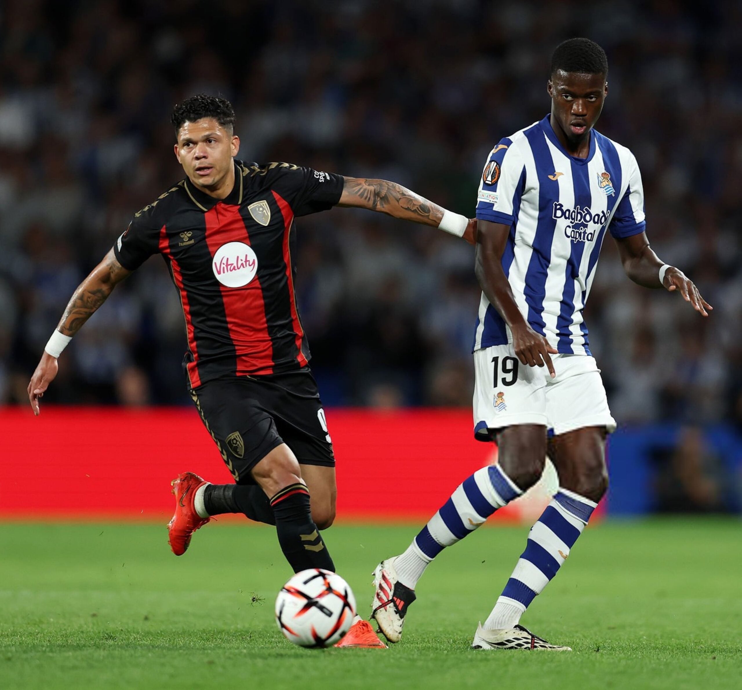 Ligue Europa : Mamadou Sarr et la Real Sociedad s'inclinent contre Bournemouth - wiwsport