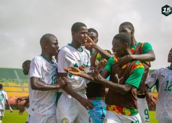 UFOA-A U17 : le Sénégal mène 1-0 face à la Guinée à la pause - wiwsport UFOA-A U17 : le Sénégal mène 1-0 face à la Guinée à la pause - wiwsport