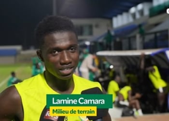 Lamine Camara : « Je suis venu en étant 100 % concentré et j’espère être en forme à 100 % le jour du match » - wiwsport