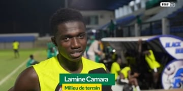 Lamine Camara : « Je suis venu en étant 100 % concentré et j’espère être en forme à 100 % le jour du match » - wiwsport