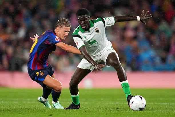 LaLiga : En vidéo, le beau but de Maguette Gueye (Racing Santander) face au Barça - wiwsport LaLiga : En vidéo, le beau but de Maguette Gueye (Racing Santander) face au Barça - wiwsport