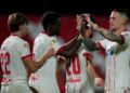Bamba Dieng buteur lors du succès 3-0 de l'Étoile rouge de Belgrade à Radnicki 1923 - wiwsport Bamba Dieng buteur lors du succès 3-0 de l'Étoile rouge de Belgrade à Radnicki 1923 - wiwsport
