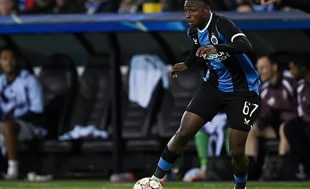 BRUGGE - Mamadou Diakhon of Club Brugge during the Champions League match between Club Brugge and Aston Villa FC at the Jan Breydel Stadium on 8 September 2026 in Bruges, Belgium. GERRIT VAN KEULEN / ANP (Photo by ANP via Getty Images)