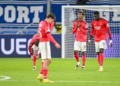 Ligue Europa - L'Olympique Lyonnais de Moussa Niakhaté prend l'eau sur la pelouse de Hoffenheim - wiwsport Ligue Europa – L’Olympique Lyonnais de Moussa Niakhaté prend l’eau sur la pelouse de Hoffenheim