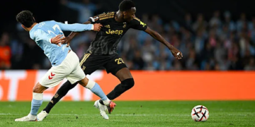 Ligue Europa : La Juventus s'impose contre le Celta Vigo, Pape Matar Sarr patron du milieu (1-2) - wiwsport VIGO, SPAIN - OCTOBER 15: Pape Matar Sarr of Juventus during the UEFA Europa League 2026/27 League Phase MD2 match between Real Club Celta and Juventus at Estadio Balaidos on October 15, 2026 in Vigo, Spain. (Photo by Daniele Badolato - Juventus FC/Juventus FC via Getty Images)