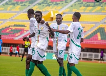 Amical U20 : le Sénégal s’impose de nouveau face à la RDC (3-0) - wiwsport Amical U20 : le Sénégal s’impose de nouveau face à la RDC (3-0) - wiwsport